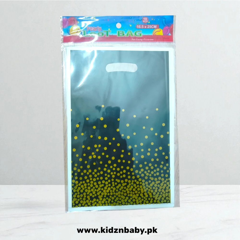 Black Dot Goody Bags (Pack of 10)