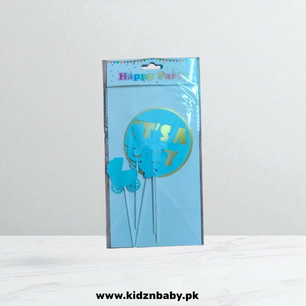 It's A Boy Cake Topper Set – Celebrate Your Little Prince!