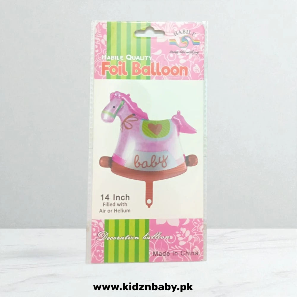 Horse Foil Balloon 18 Inch – Animal Birthday Party Pakistan