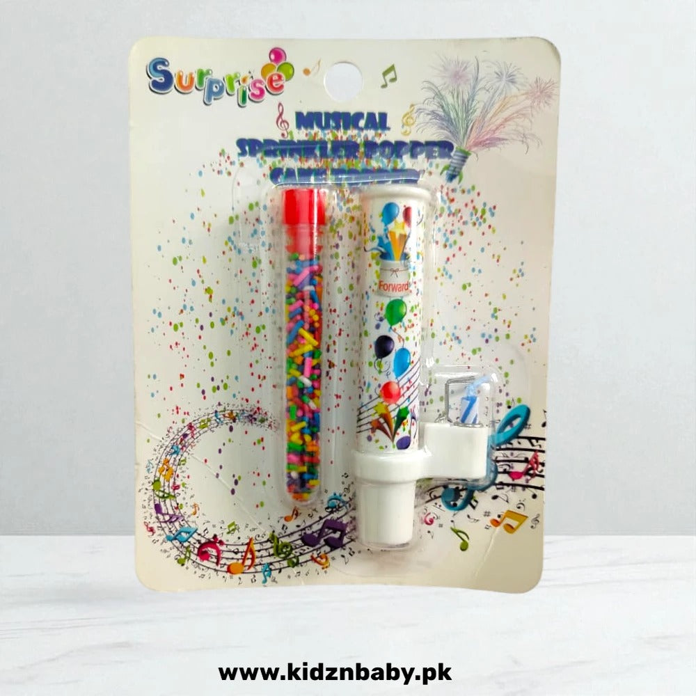 Fun trick birthday candles that relight after being blown out