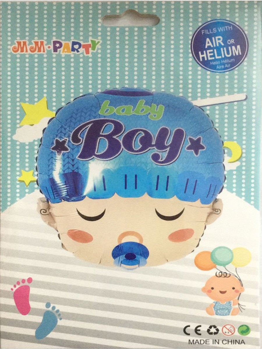 Baby Boy Large Foil Balloon - 1 Pc