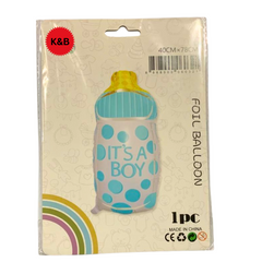 Baby Boy Large Foil Balloon - 1 Pc