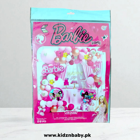 Barbie Theme Combo Decoration Set for Girls Birthday Party