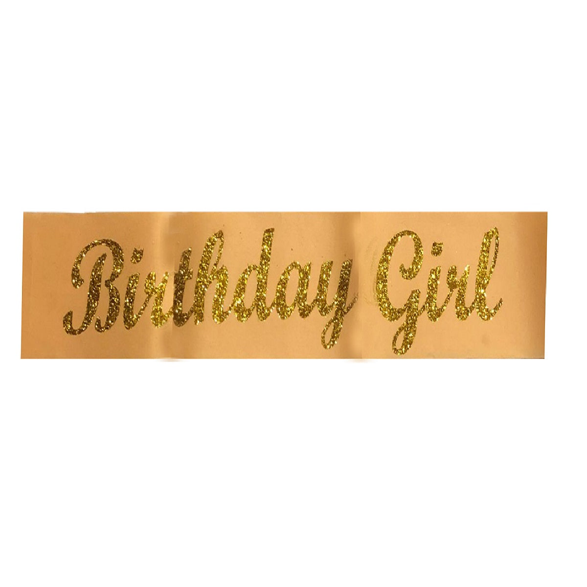 Birthday Girl Satin Sash for Birthday Parties