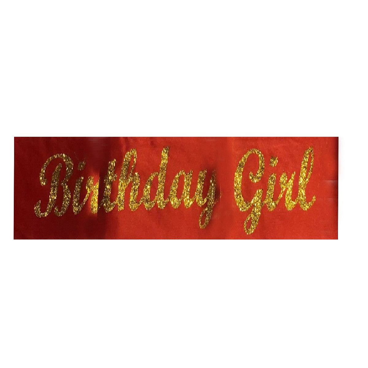 Birthday Girl Satin Sash for Birthday Parties