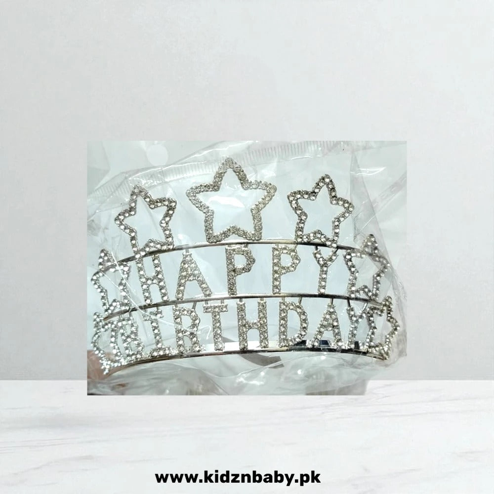 Birthday tiara and headband for party celebrations