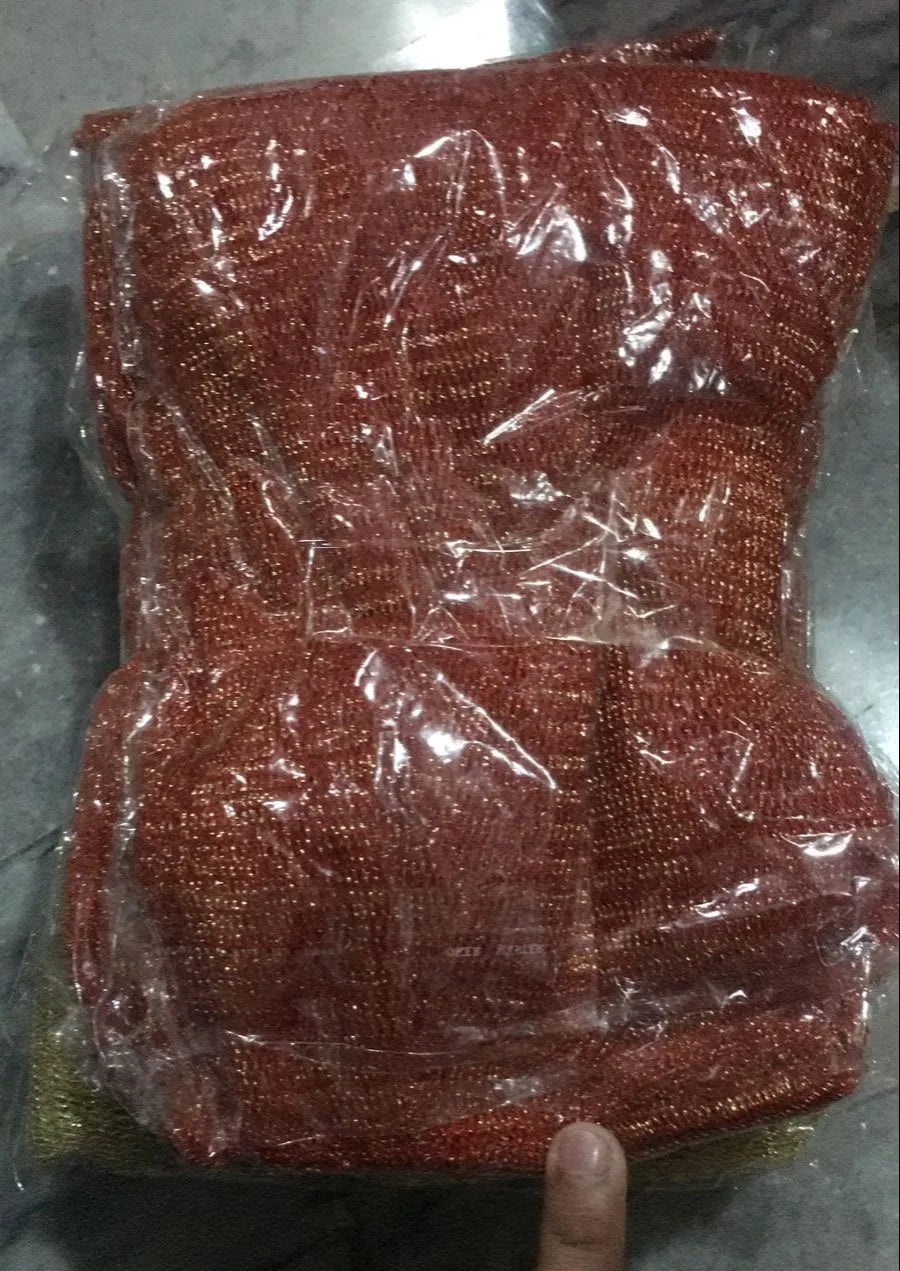 Chocolate Brown Net curtain