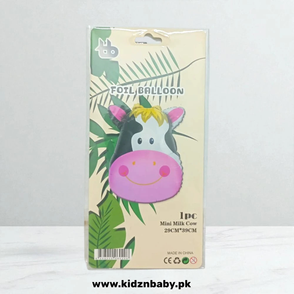 Cow Foil Balloon 18 Inch – Farm Animal Party Pakistan