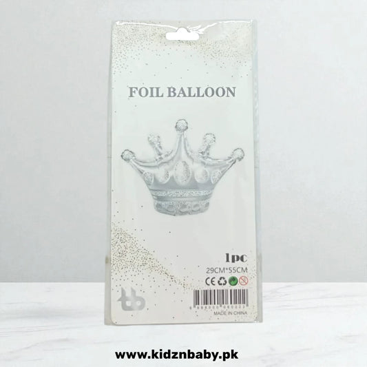  Crown Foil Balloon 18 Inch – Princess Birthday Party Pakistan