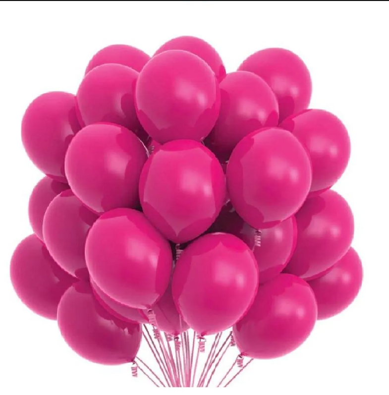 50 Pieces Latex Balloons for Parties and Events in Pakistan

