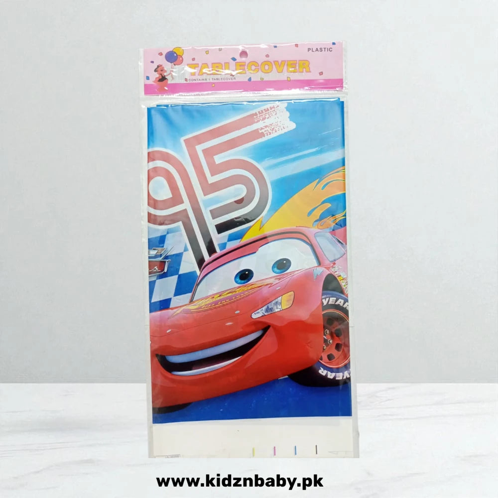 Disney Cars plastic table cover for birthday parties in Pakistan