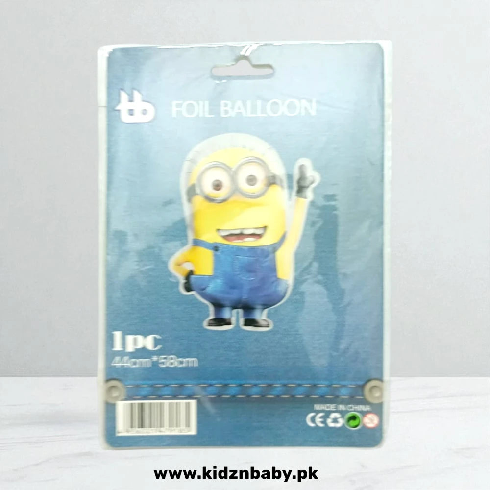 Minion Foil Balloon 18 Inch – Kids Birthday Party Pakistan