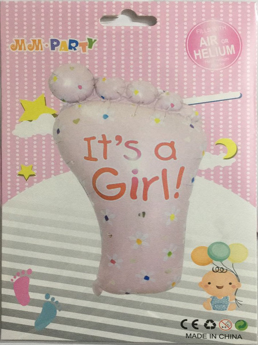 Baby Girl Exclusive Foil Balloon - 1 Pc