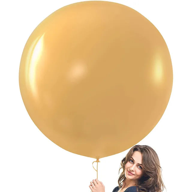 Light Brown Latex Balloons