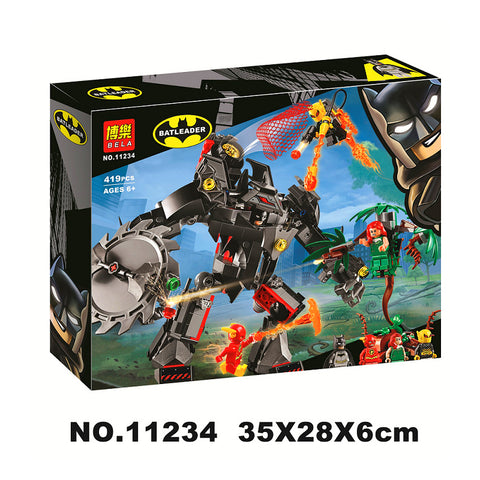 DC Super Heroes: : Batman Mech vs Poison Ivy Mech Building Blocks - 11234