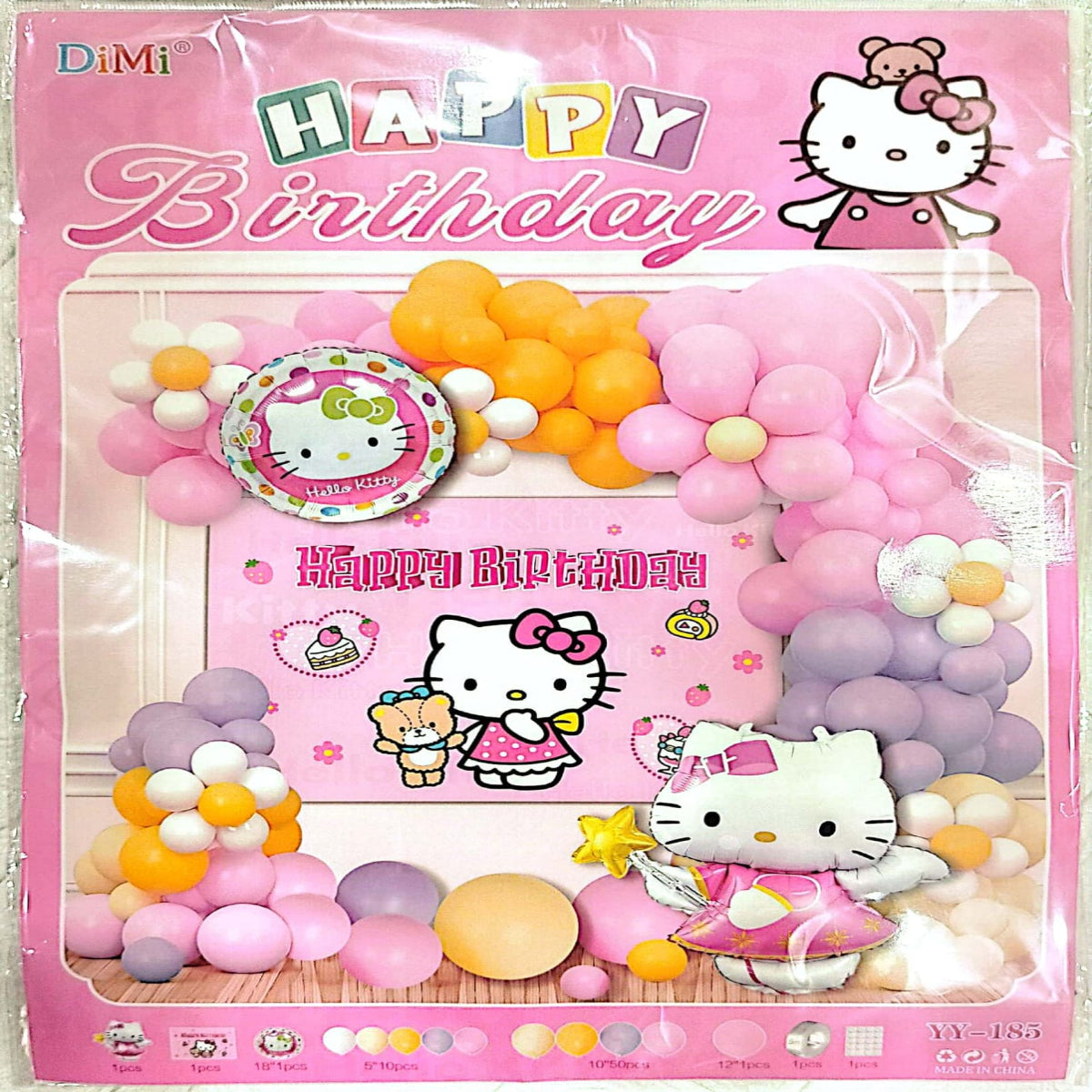 Hello Kitty New Theme Combo Decoration Set