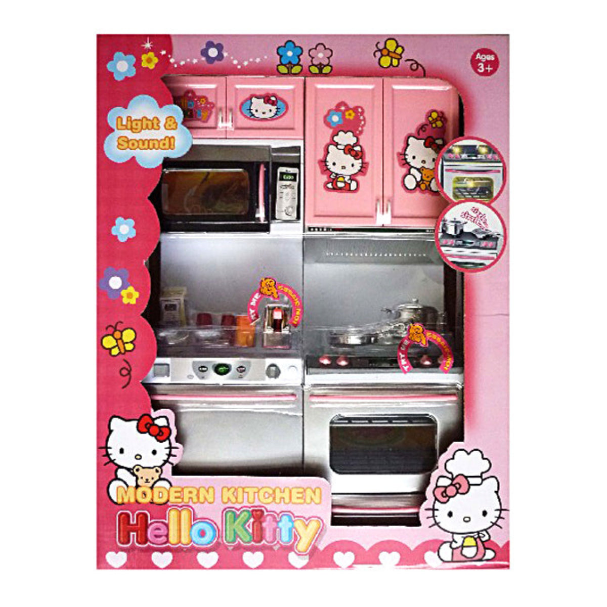 Hello Kitty Kitchen Toy – Pink Pretend Playset