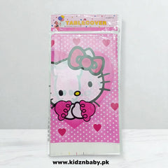 Hello Kitty Plastic Table Cover – Birthday Party Tablecloth