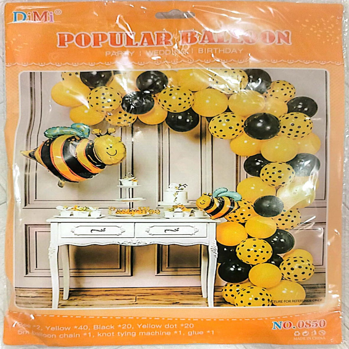 Honeybee theme combo decoration set