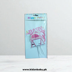 Baby Girl Cake Topper Set – Party Decoration