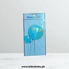 Its A Boy Cake Topper Set – Party Decoration