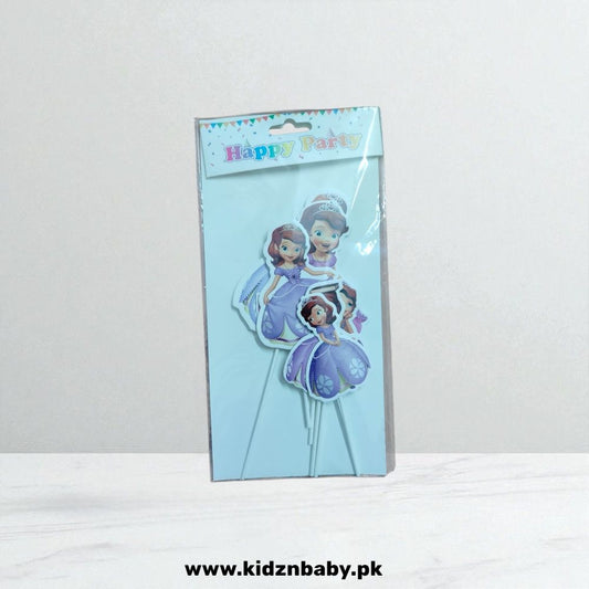 Princess Sofia Cake Topper Set – Party Decoration