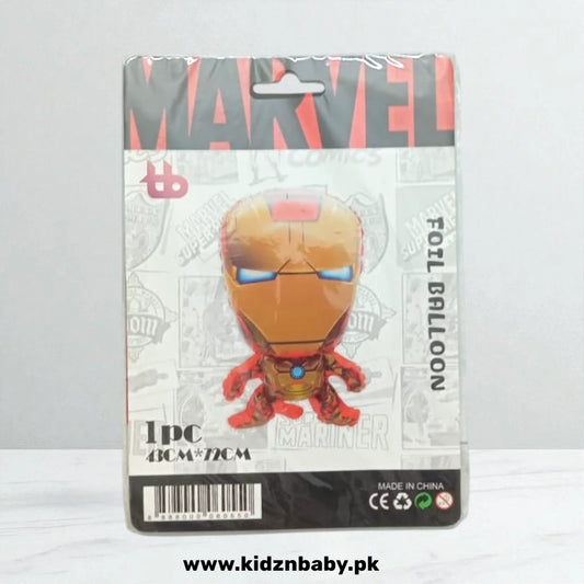 Iron Man Foil Balloon 18 Inch – Avengers Birthday Pakistan
