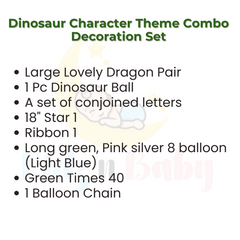 Jungle Character Theme Combo Decoration set for celebrations