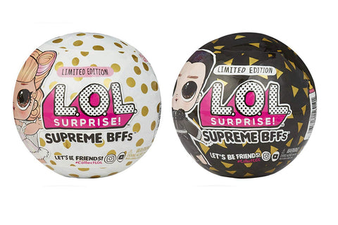 LOL Surprise BFF Limited Edition Black and White Balls - Assorted