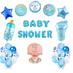 Baby Boy Large Foil Balloon - 1 Pc