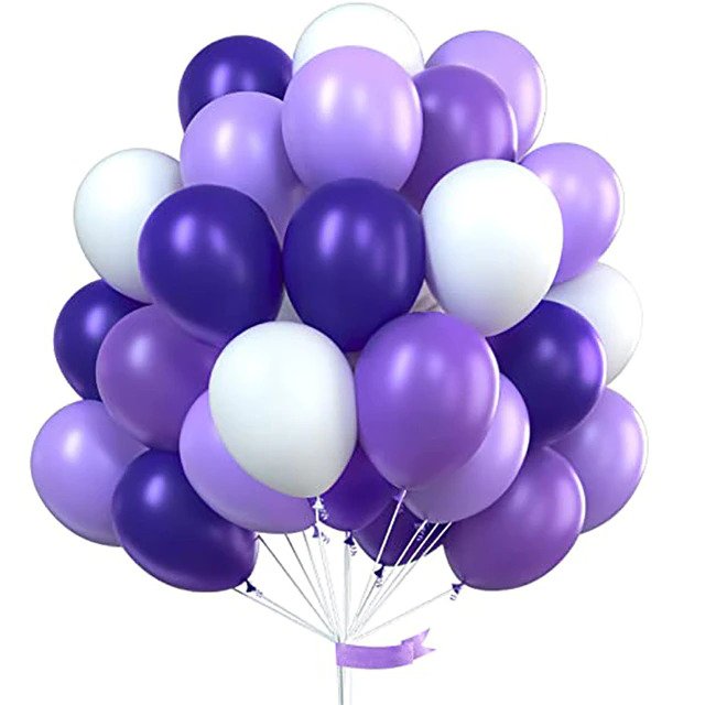 50 Pieces Latex Balloons