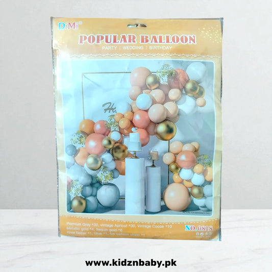 Luxurious Apricot & Gold Decoration Set – Party Décor Pakistan