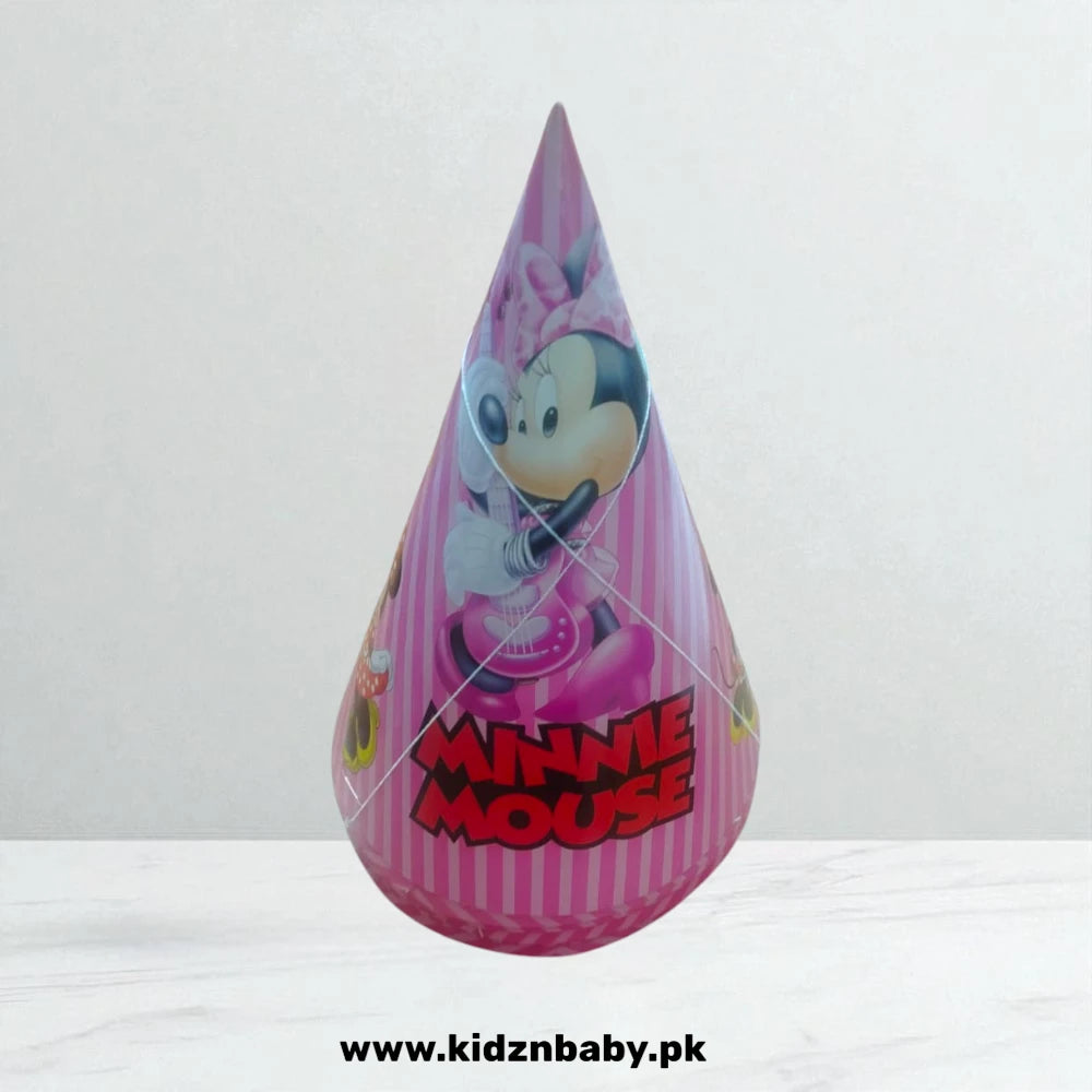 Minnie Mouse theme pink birthday cap party accessory for girls