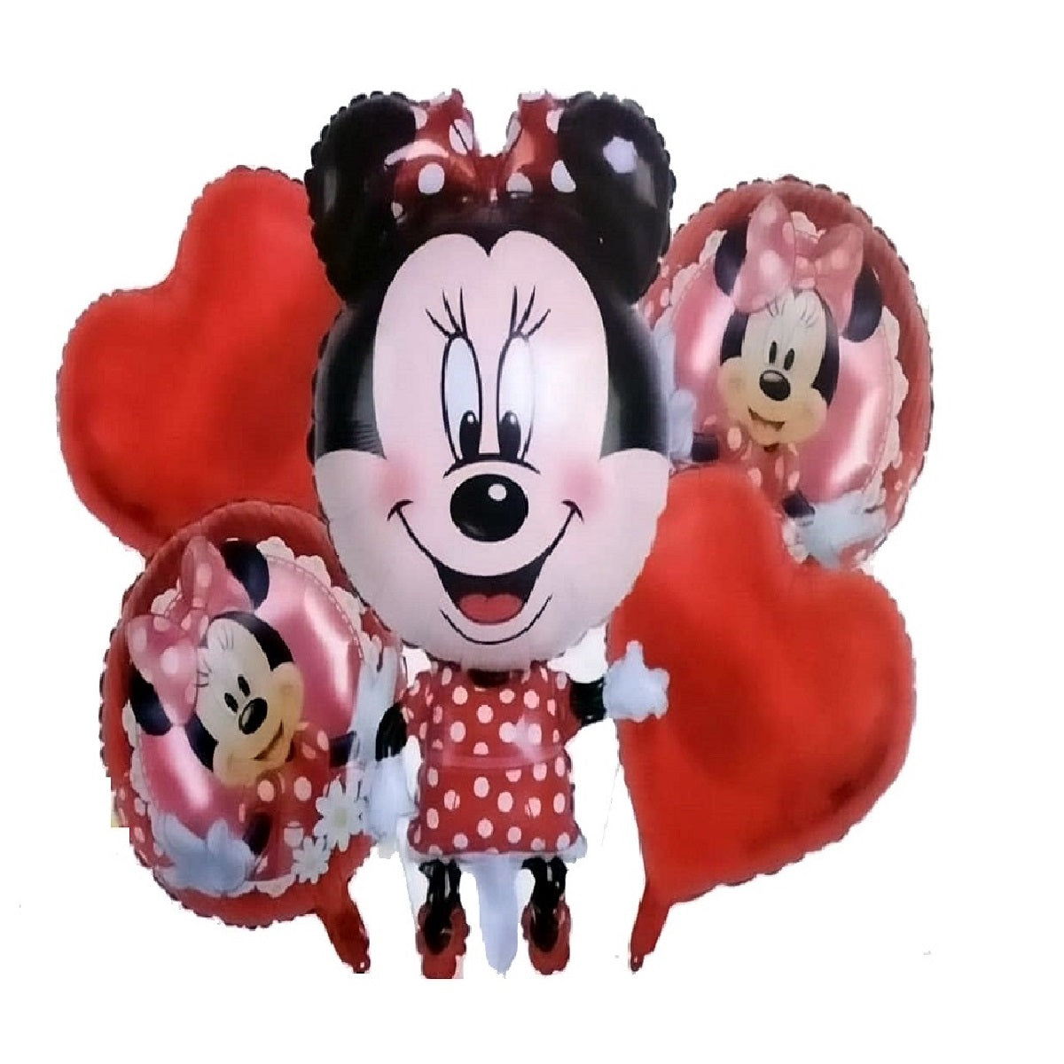 Minnie Mouse Theme Party Combo Set - 5 Pcs