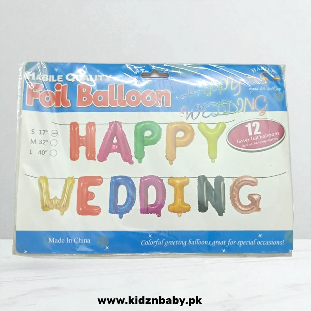 Multicolor appy Wedding balloons