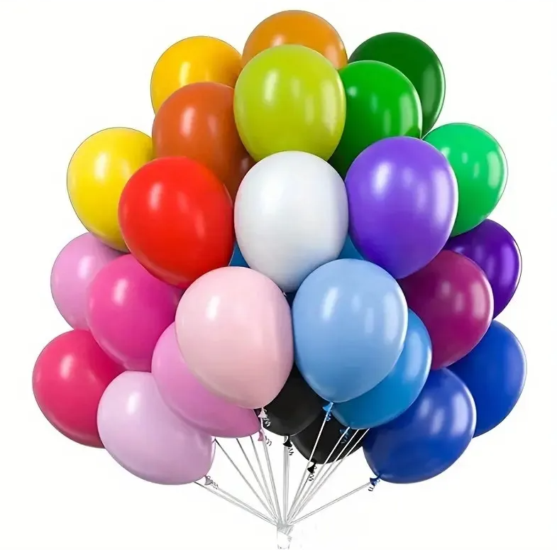 50 Pieces Latex Balloons for Parties and Events in Pakistan

