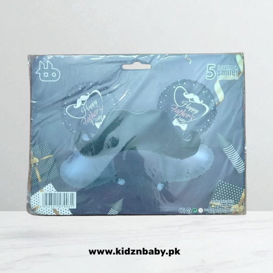 Mustaches Foil Balloon Set – Father's Day Party Pakistan