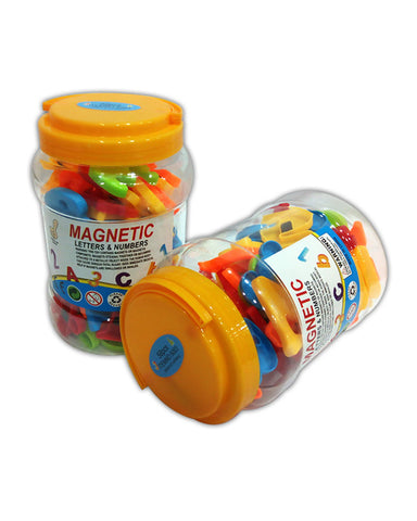 Magnetic Alphabet Jar - 58 pcs