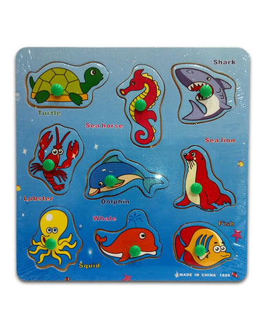 Learning Puzzle - Cute Sea Animals