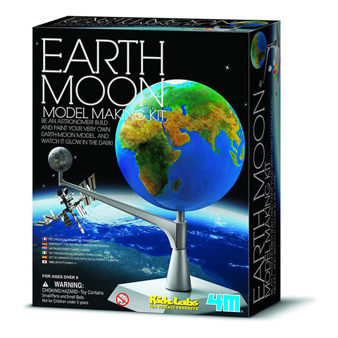 4M - Kidz Labs - Earth and Moon Model Kit