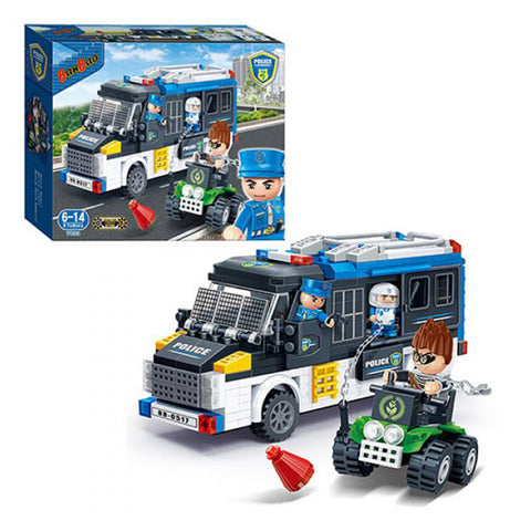 Banbao 7003 Police Van - Building Blocks