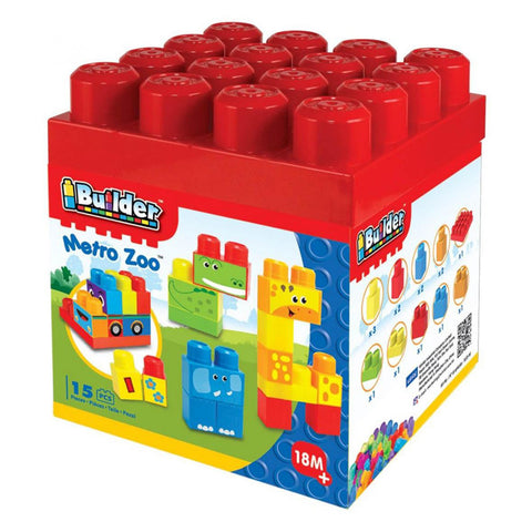 Winfun 1615 Metro Zoo Building Blocks