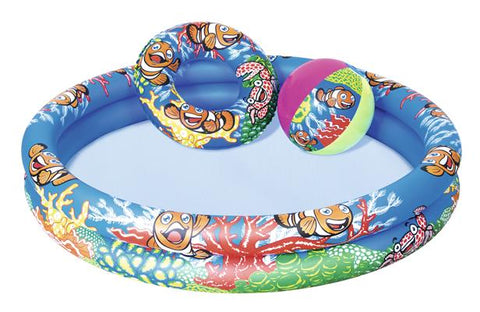 Bestway Play Pool Set with Swim Ring and Beach Ball