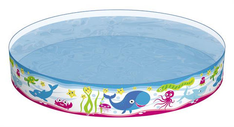 Bestway Fill 'N Fun Ocean Life Vinyl kids Play Pool - 4 ft