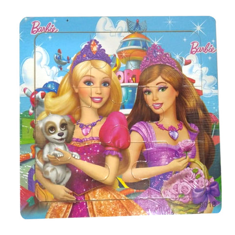 Wooden Jigsaw Puzzle - Barbie Girls - 5.75 inch