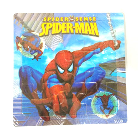 Wooden Jigsaw Puzzle - Spiderman Action - 5.75 inch