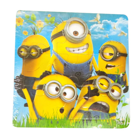 Wooden Jigsaw Puzzle - Minions - 5.75 inch