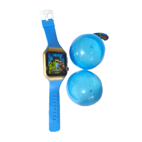 Marvel Avengers - Digital Kids Watch with Plastic Egg Container