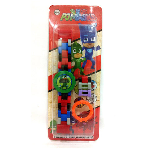 PJMASKS: Green Gekko Power Digital Plastic Watch - Adjustable