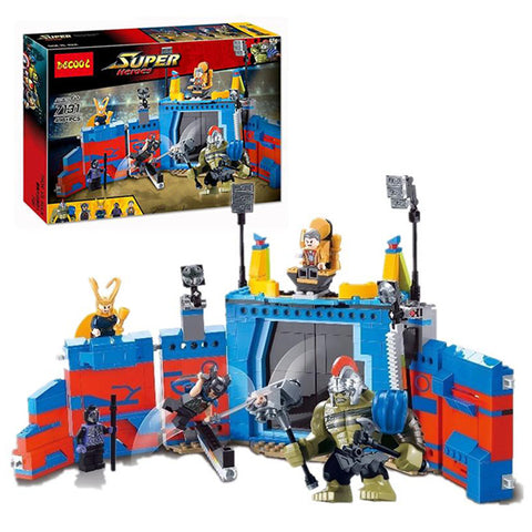 Avengers: Super Heroes: Thor Vs Hulk: Ragnarok Arena Clash Building Blocks - 7131